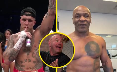 Dana White totalsågar Jake Paul mot Mike Tyson