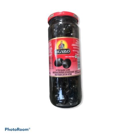 Figaro Pitted Black Olives Acar Buah Zaitun Hitam Lazada Indonesia