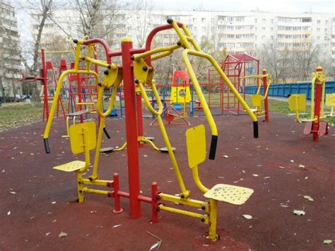 Детские спортивные тренажеры - Купить уличные силовые на заказ в Москве ...
