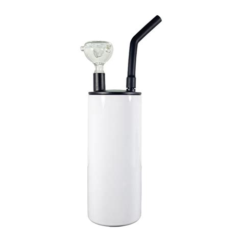 Tumbler Straight Oz Hookah Pipe White Blank Sublimation Sublimation