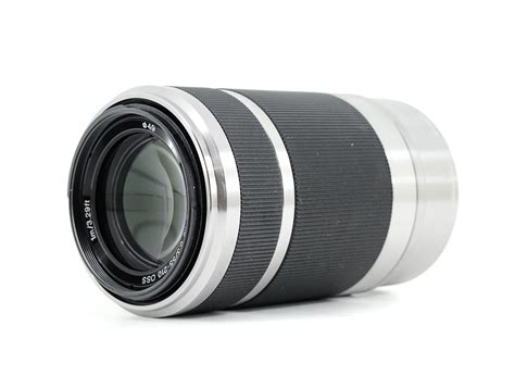 Sony E 55-210mm f/4.5-6.3 SEL55210 OSS Lens- Silver - Lenses and Cameras