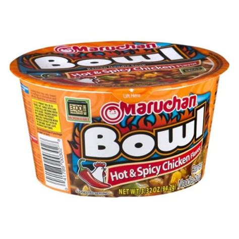 Maruchan Hot And Spicy Bowls For Super Safeway