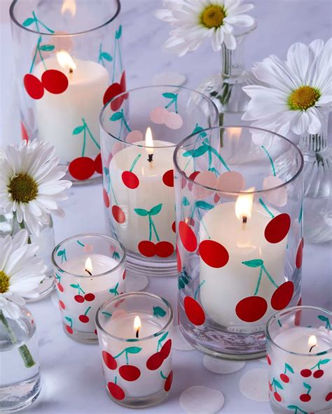 DIY Cherry Candle Holders Darcy Miller Designs