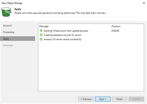 Step Apply Object Storage Settings User Guide For Vmware Vsphere