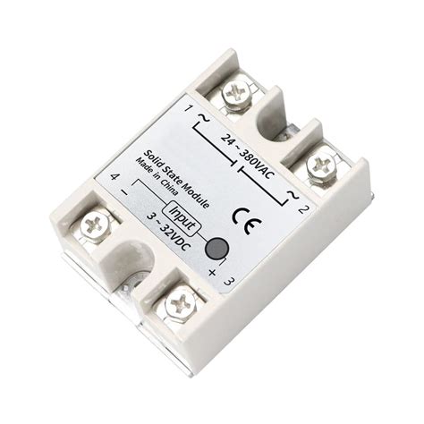 Solid State Relais 25A Input 3 32V DC Output 24 380V AC SSR 25 DA