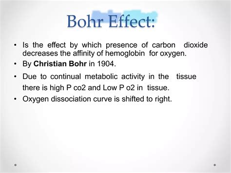 Transport Of Oxygen And Carbon Dioxide In Blood Ppt