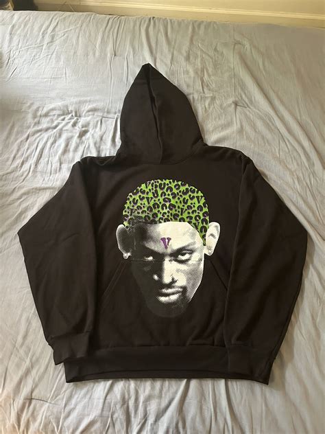 Vlone Vlone X Dennis Rodman Hoodie Grailed