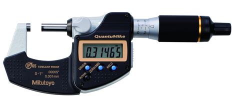 Mitutoyo 293 185 30 QuantuMike IP65 Micrometer 0 1 0 25 4mm Master