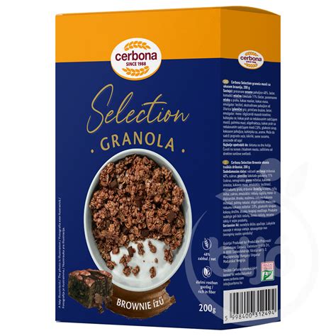 Cerbona Granola Selection Brownie G Web Ruh Z Bijo Hu