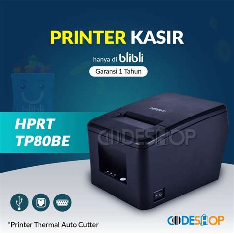 Jual HPRT TP80BE Printer Struk Kasir Thermal 80 Mm Auto Cutter Di