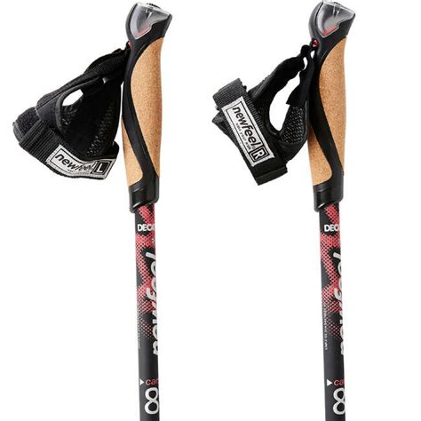 Bastoncini Pw P900 Nero Rosa Newfeel Bastoni Nordic Walking Nordic