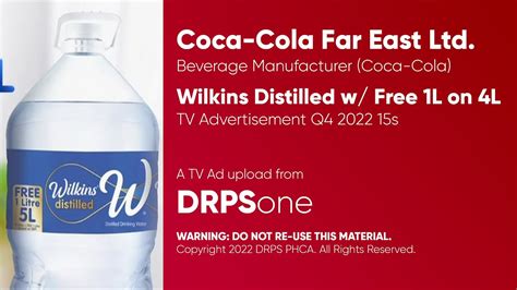 Wilkins Distilled With Free 1l On 4l Tv Ad Q4 2022 15s Philippines