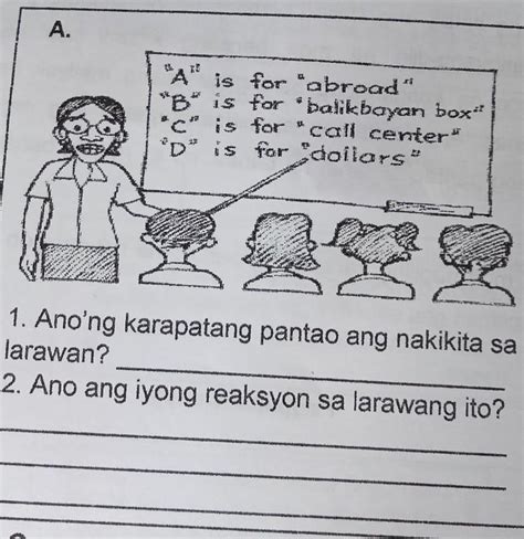 Anong Karapatang Pantao Ang Nakikita Sa Larawan Ano Ang Naging