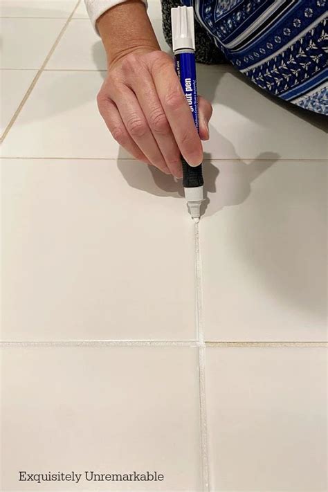 How To Use A Grout Pen On Tile And Do They Really Work In 2024 Grout