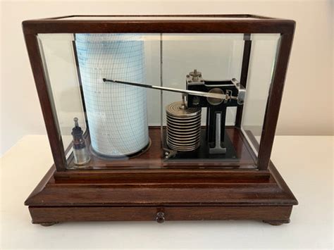 Rare Micro Barograph By Kelvin Bottomley Baird Barographs For Sale