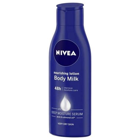 Nivea Body Milk Nourishing Body Lotion With X Almond Oil For H