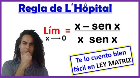 REGLA DE LHOPITAL REGLA DE L HOPITAL YouTube