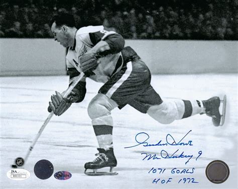 Gordie Howe “Mr Hockey” Autographed Detroit Red Wings 8×10 Photo ...