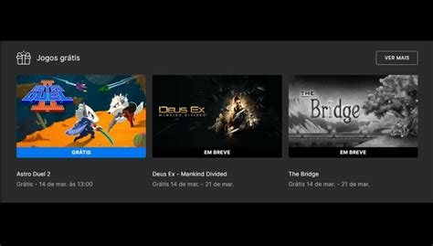 Epic Games Store Solta O Jogo Astro Duel De Gra A Drops De Jogos