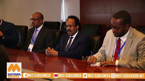 Madaxweyne Farmajo Oo Lakulmay Qaar Katirsan Madaxda Dalalka Afrika