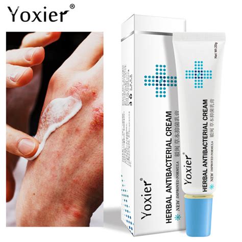 Yoxier Herbal Antibacterial Psoriasis Cream Antipruritic Relief Eczema