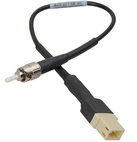 Camplex Lc Female To St Male Om3 Multimode Fiber Tactical Adapter Cable 6 Inch