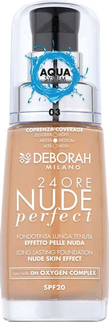 Deborah Milano Make Up Nude Perfect Ore Teta Drog Rie Eshop