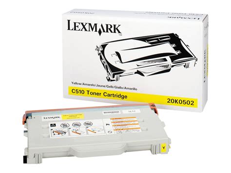 Lexmark Amarillo Original Cartucho De T Ner Miravia