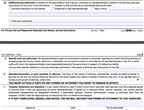 All About IRS Form 2848 - SmartAsset