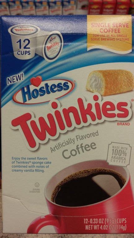 Twinkie Coffee Coffee Flavor Vanilla Filling Hostess Twinkies