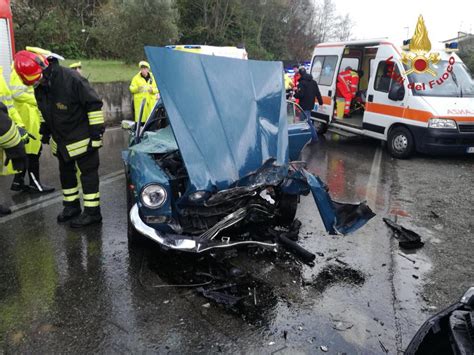 Incidente Sulla Sp Due Feriti Gravi Nello Scontro Di Ieri