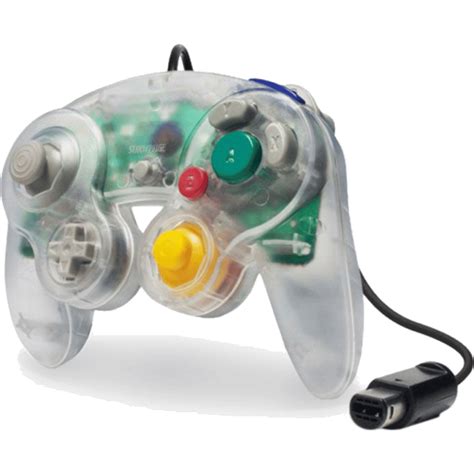 GameCube Wii Wired Controller Clear CirKa Video Game Depot