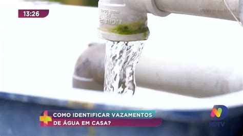 Como identificar vazamentos de água em sua casa