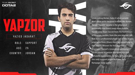 Team Secret Player Profile: YapzOr : r/DotA2