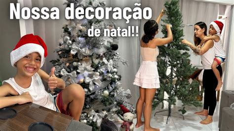 DECORANDO MINHA CASA 4 DIAS ANTES DO NATAL Passo A Passo De Como