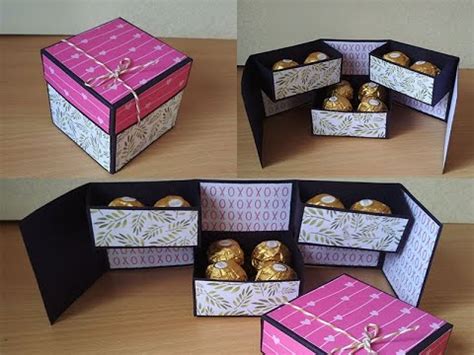 Diy Ferrero Rocher Chocolate Gift Box Arty Hearty YouTube