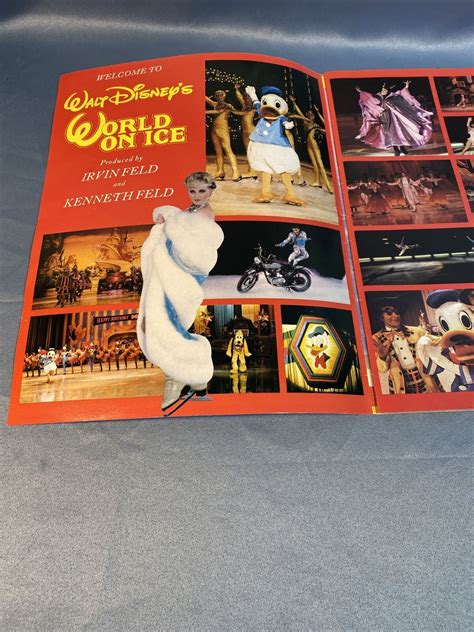 1984 Walt Disney World On Ice Happy Birthday Donald Souvenir Program