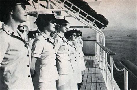 Navy Nurse At Sea On The USS Repose AH 16