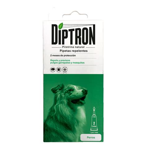 Diptron Piretrina Natural Pipetas Repelentes Para Perros Formato