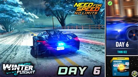 NFS No Limits Day 6 Koenigsegg Jesko Absolut Winter Pursuit YouTube