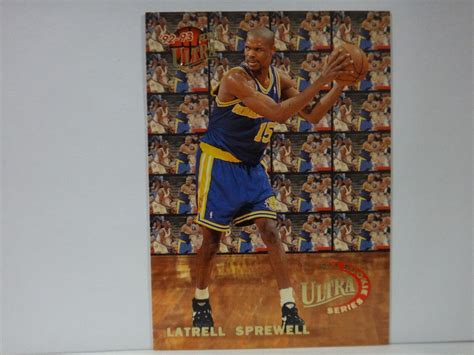 1992 93 Fleer Ultra All Rookie Series Latrell Sprewell 8 Rookie RC EBay