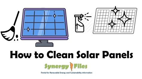 Methods For Cleaning Solar Panels Youtube