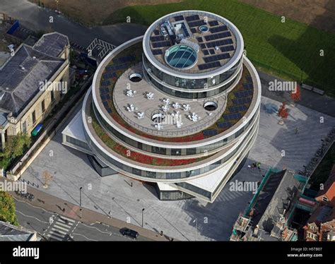 Aerial View Of The Herzog And De Meurons Blavatnik School Of Government