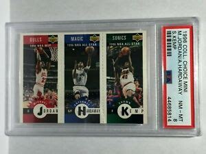 Upper Deck Collector Choice Psa Michael Jordan A Hardaway S