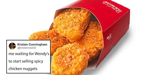 Wendy's Spicy Chicken Nuggets Return Date Announced. When You Can Buy ...