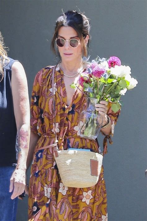 Sandra Bullock - Out in Los Angeles 07/27/2023 • CelebMafia