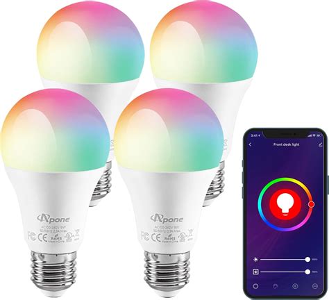 Legelite Smart Light Bulb E Wifi Light Bulb Works With Amazon Alexa