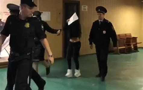 Russian Model Is Locked Up For Offering Sex To Two Policemen Daily Mail Online