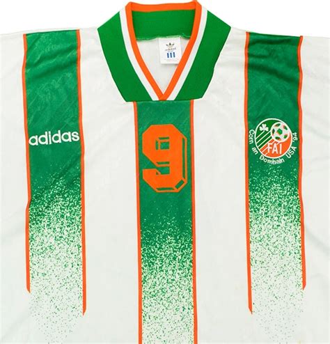 Adidas 1994 Ireland Match Issue World Cup Away Shirt Vintage Football