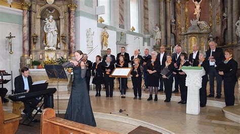 Chorgesang Anstatt Festkommers S Ngervereinigung Feierte Jubil Um